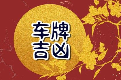 车牌号测算基础